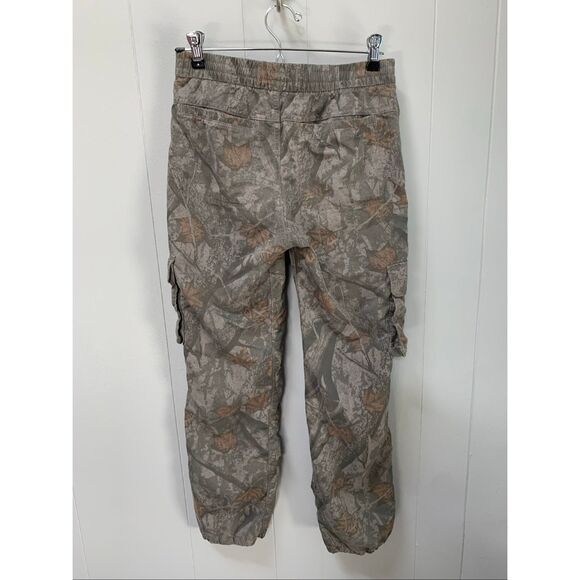 Abercrombie Kids Drawstring Camo Cargo Pants 13/14 Regular - Picture 2 of 6